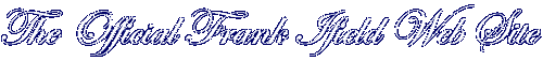 The Official Frank Ifield Web Site